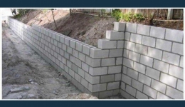 مقاله تحلیلی: ساخت دیوارهای حائل با بلوک بتنی