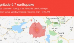 زلزله به بزرگی ۵.۷ آذربایجان غربی را لرزاند