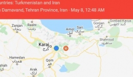 زلزله ۵.۱ ریشتری تهران 